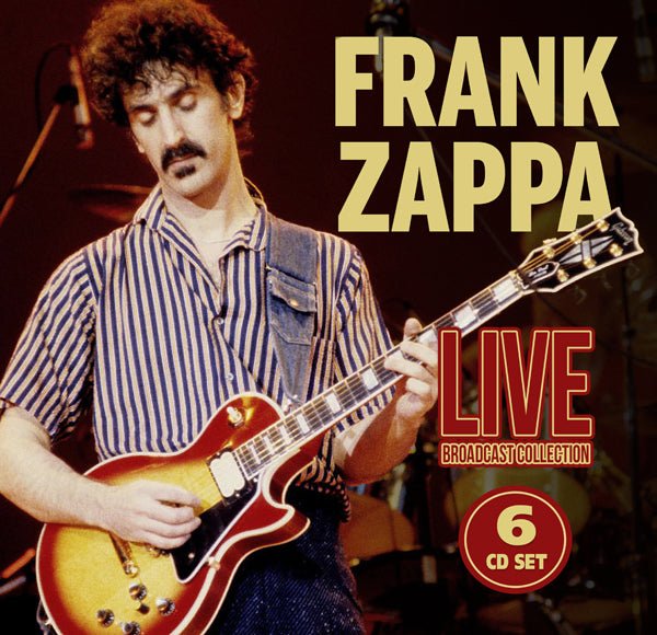 FRANK ZAPPA LIVE BROADCAST COLLECTION COMPACT DISC BOX SET - punk to funk heaven