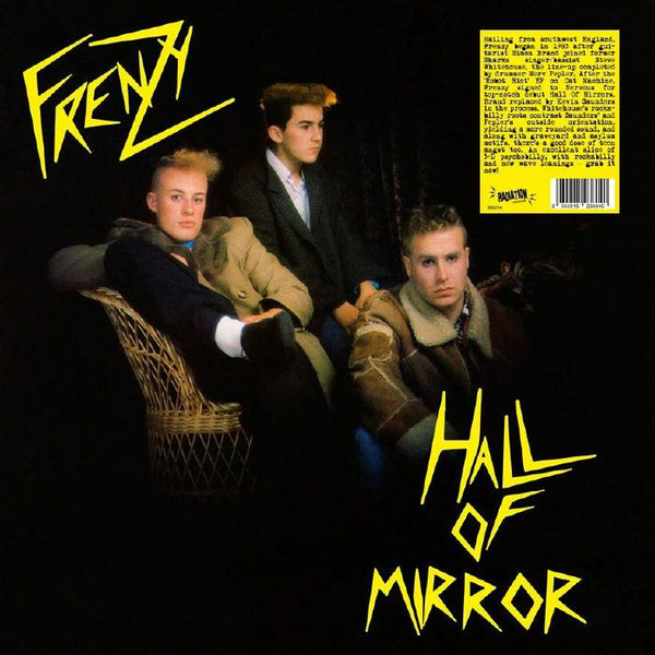 FRENZY Hall Of Mirrors (LP) Radiation Reissues Italy - punk to funk heaven