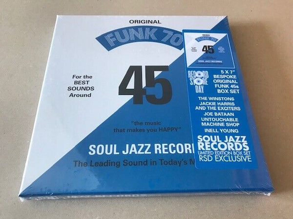 FUNK 70 Collectors 7” Box Set RSD 2021 SOUL JAZZ SJR468 - punk to funk heaven