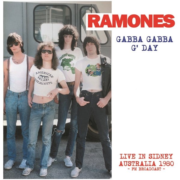Gabba Gabba G' Day: Live In Sidney Australia - Fm Broadcast (Pink vinyl ] Artist RAMONES Format:LP Label:MIND CONTROL - punk to funk heaven