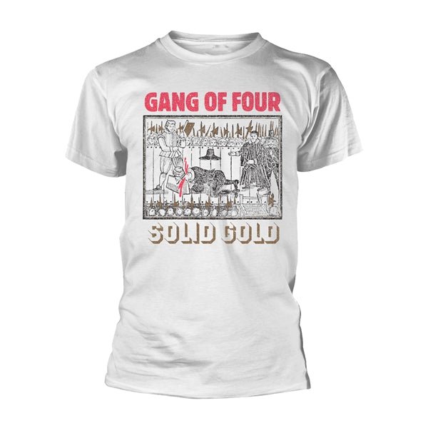 GANG OF FOUR SOLID GOLD T-Shirt - punk to funk heaven