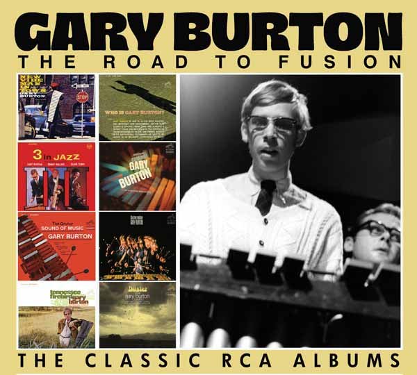 GARY BURTON THE ROAD TO FUSION (4CD) Compact Disc - 4 CD Box Set - punk to funk heaven