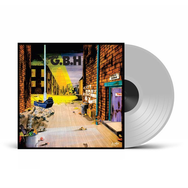 GBH CITY BABY ATTACKED BY RATS (PHD EXCLUSIVE CLEAR VINYL) Vinyl LP - punk to funk heaven