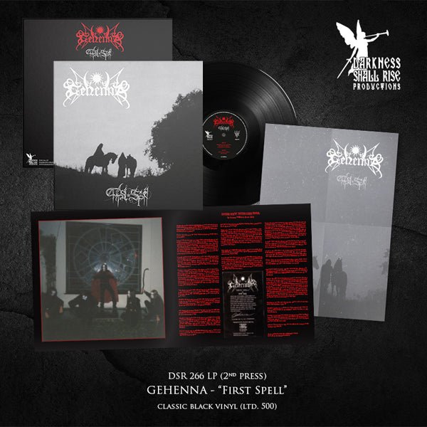 GEHENNA FIRST SPELL (BLACK VINYL 2ND PRESS) Vinyl LP - punk to funk heaven