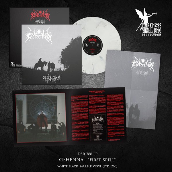 GEHENNA FIRST SPELL (WHITE/BLACK MARBLE VINYL) Vinyl LP - punk to funk heaven