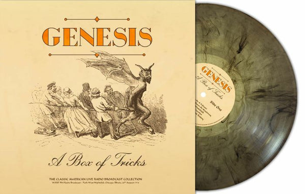 GENESIS A Box Of Tricks Second Format: grey marbled vinyl 2xLP - punk to funk heaven