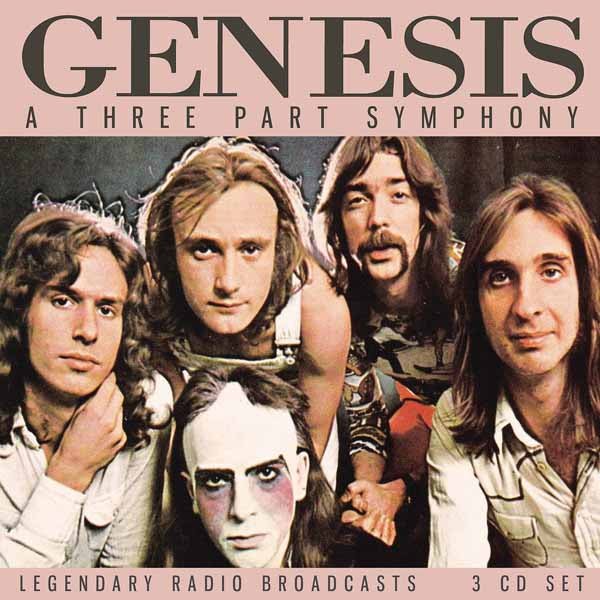 GENESIS A THREE PART SYMPHONY (3CD) Compact Disc - 3 CD Box Set - punk to funk heaven