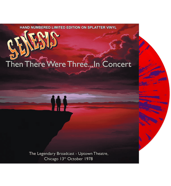 Genesis - Then There Were Three... In Concert (Limited Edition Hand Numbered on Splatter Vinyl) - punk to funk heaven