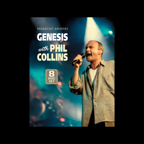 GENESIS WITH PHIL COLLINS BROADCAST ARCHIVES (8CD) COMPACT DISC BOX SET - punk to funk heaven