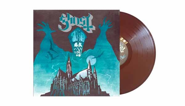GHOST OPUS EPONYMOUS (ROSEWOOD COLOUR VINYL) VINYL LP - punk to funk heaven