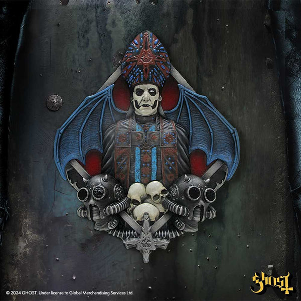 Ghost Papa Emeritus IV Wall Plaque NEMESIS NOW - punk to funk heaven