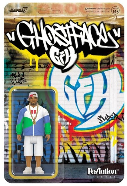 Ghostface Killah Reaction Figures - Ghostface Killah (Can It Be All So Simple) super 7 - punk to funk heaven