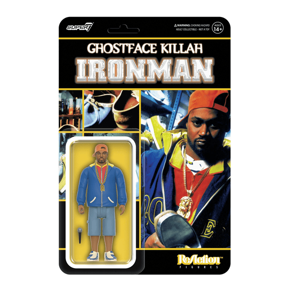 Ghostface Killah Reaction Figures Wave 01 Ghostface Killah (Ironman) super 7 - punk to funk heaven