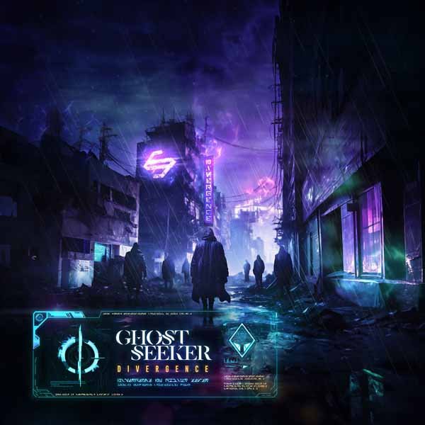 GHOSTSEEKER DIVERGENCE Compact Disc - punk to funk heaven