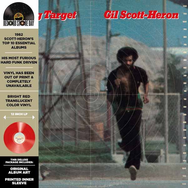 GIL SCOTT - HERON MOVING TARGET (RED VINYL) (RSD 2025) Vinyl LP - punk to funk heaven