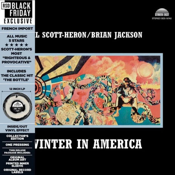 GIL SCOTT HERON WINTER IN AMERICA (GALAXY BLACK&WHITE VINYL) (RSD 2024) VINYL LP - punk to funk heaven