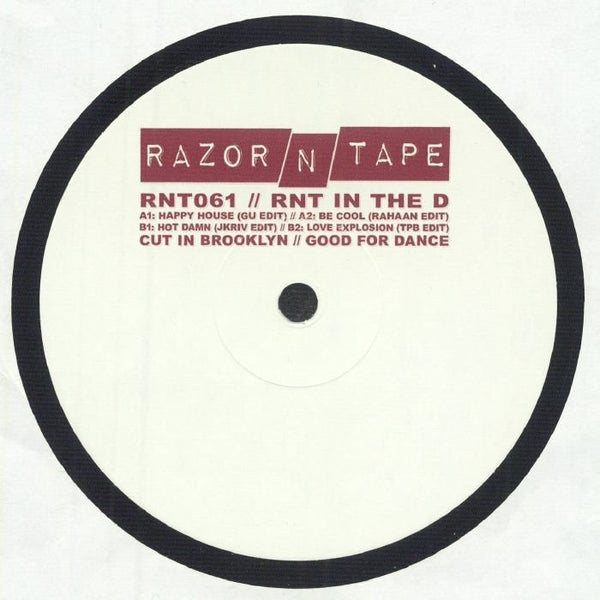 Glenn UNDERGROUND / RAHAAN / JKRIV / THE PATCHOULI BROTHERS RNT In The D Razor - N - Tape Format: 180 gram vinyl 12" - punk to funk heaven