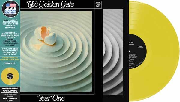 GOLDEN GATE, THE YEAR ONE (AUDIO FIDELITY) (YELLOW VINYL) VINYL LP - punk to funk heaven