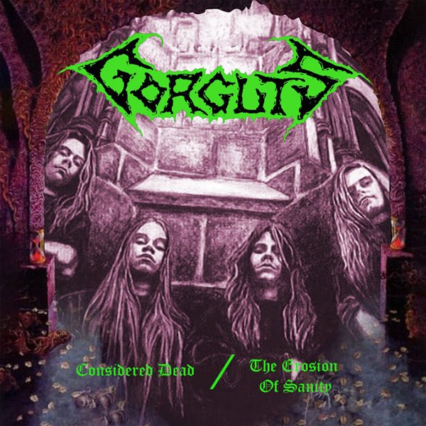 GORGUTS CONSIDERED DEAD / THE EROSION OF SANITY (2CD DELUXE DIGIPACK) Compact Disc Double - punk to funk heaven