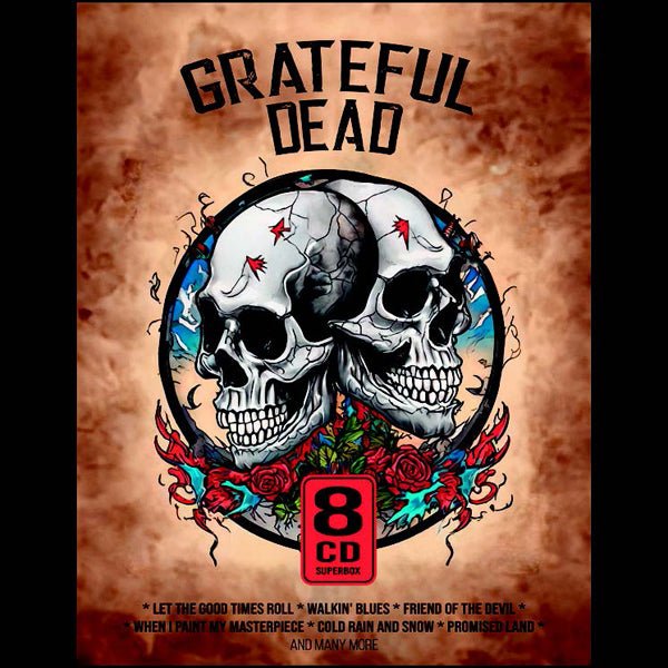 GRATEFUL DEAD GRATEFUL DEAD (8CD) Compact Disc Box Set - punk to funk heaven