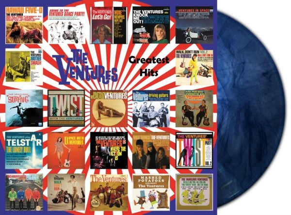 Greatest hits Artist The Ventures Format:Vinyl / 12" Album blue marbled Coloured Vinyl - punk to funk heaven