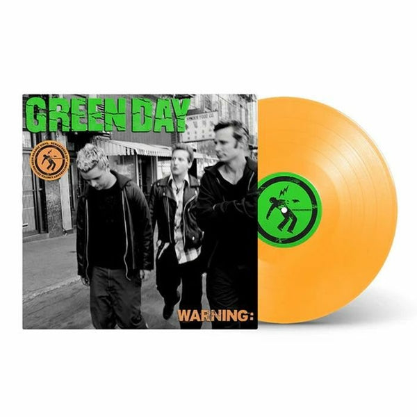 GREEN DAY Warning (25th Anniversary Edition) (neon orange vinyl LP) - punk to funk heaven