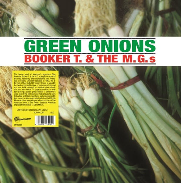 Green Onions Artist Booker T. and The M.G.'s Format:Vinyl / 12" Album (Clear vinyl) Label:Destination Moon - punk to funk heaven