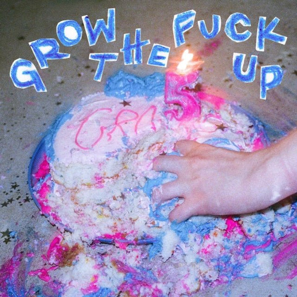 Grow The Fuck Up Twister - Cobalt Blue/White/Baby Blue Spokes Vinyl Artist VIAL Format:LP Label:GET BETTER RECORDS - punk to funk heaven