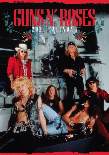 Guns N' Roses 2024 Unofficial Calendar - punk to funk heaven