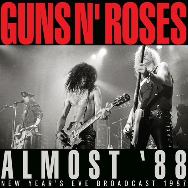 GUNS N' ROSES ALMOST ’88 Compact Disc - punk to funk heaven