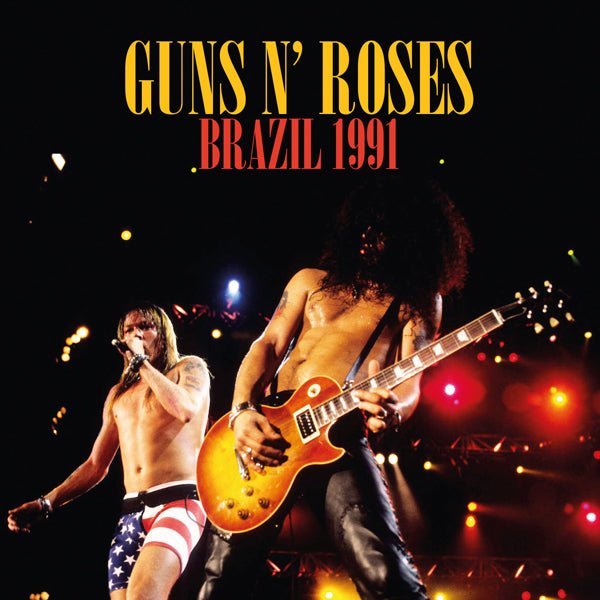 GUNS N' ROSES BRAZIL 1991 (2CD) COMPACT DISC DOUBLE - punk to funk heaven