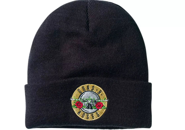 Guns N' Roses Drum (Bullets) Beanie HAT AMPLIFIED CLOTHING - punk to funk heaven