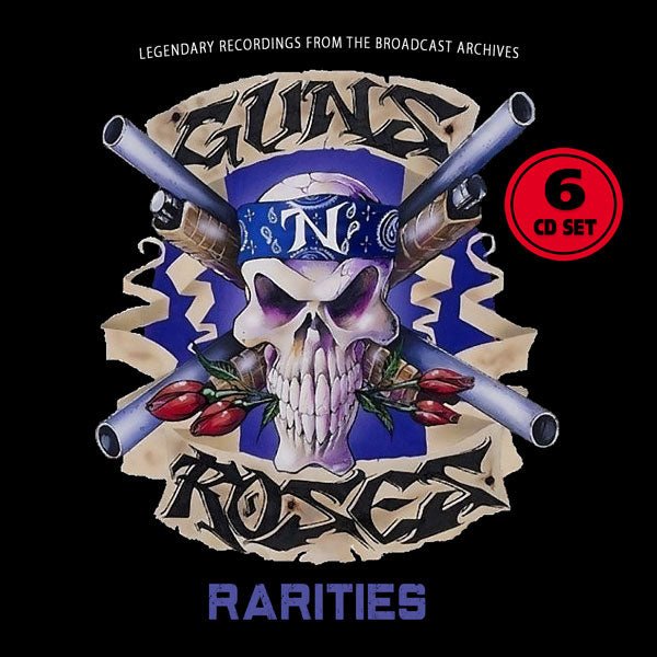 GUNS N' ROSES RARITIES (6CD BOX) COMPACT DISC BOX SET - punk to funk heaven