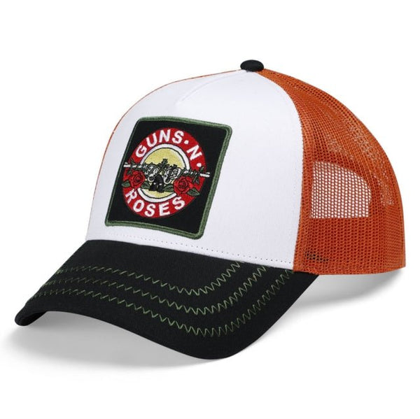 Guns N' Roses Trucker Cap White - punk to funk heaven