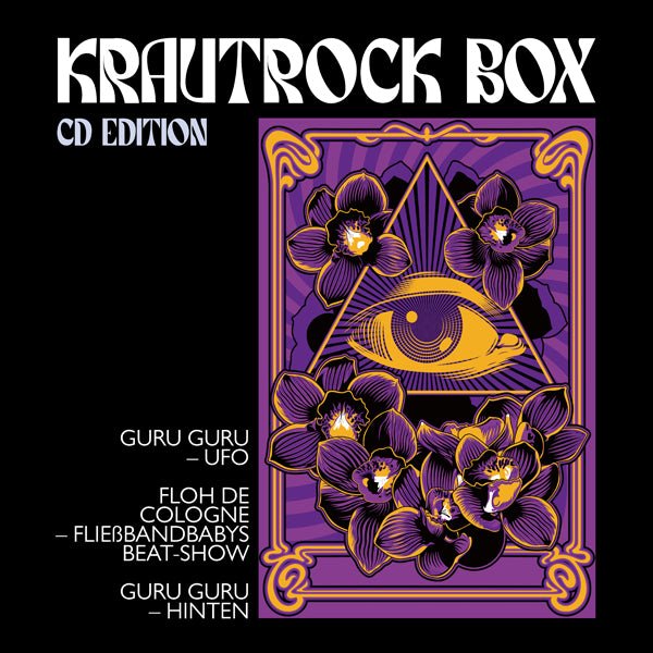 GURU GURU / FLOH DE COLOGNE KRAUTROCK BOX (3CD EDITION) COMPACT DISC - 3 CD BOX SET - punk to funk heaven