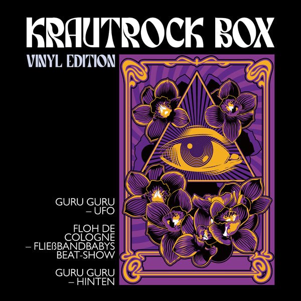 GURU GURU / FLOH DE COLOGNE KRAUTROCK BOX (3LP VINYL EDITION) VINYL - 3 LP BOX SET - punk to funk heaven