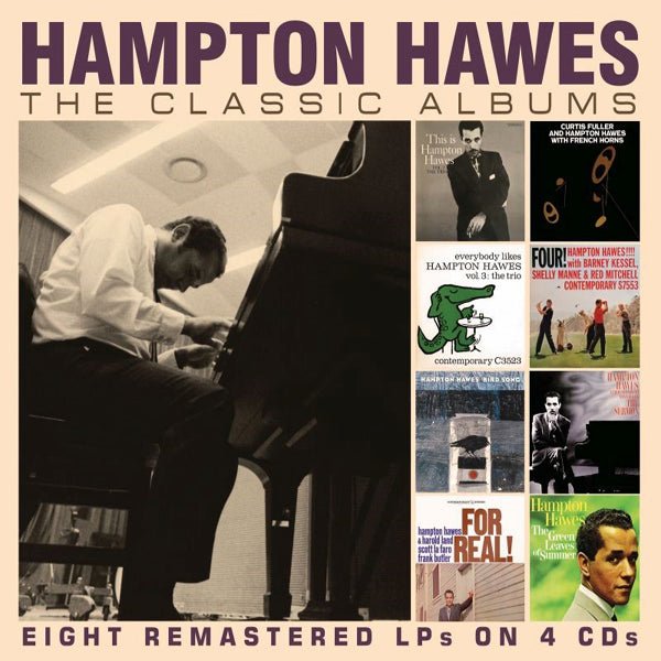 HAMPTON HAWES CLASSIC ALBUMS (4CD) Compact Disc - 4 CD Box Set - punk to funk heaven