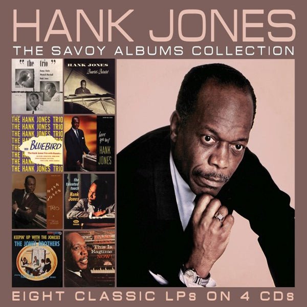 HANK JONES THE SAVOY ALBUMS COLLECTION (4CD) COMPACT DISC - 4 CD BOX SET - punk to funk heaven