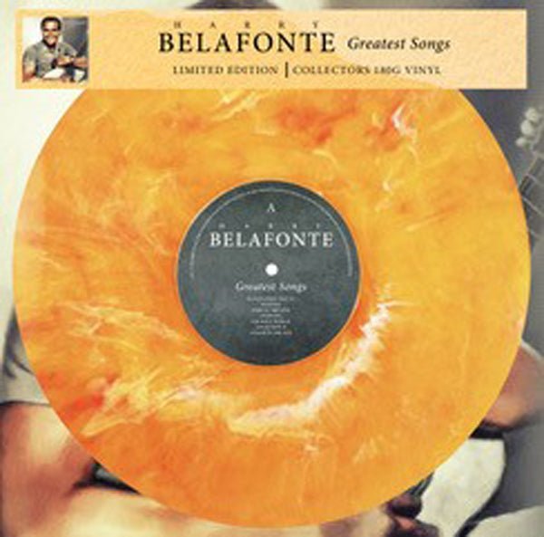 HARRY BELAFONTE GREATEST SONGS (LTD MARBLED VINYL) VINYL LP - punk to funk heaven