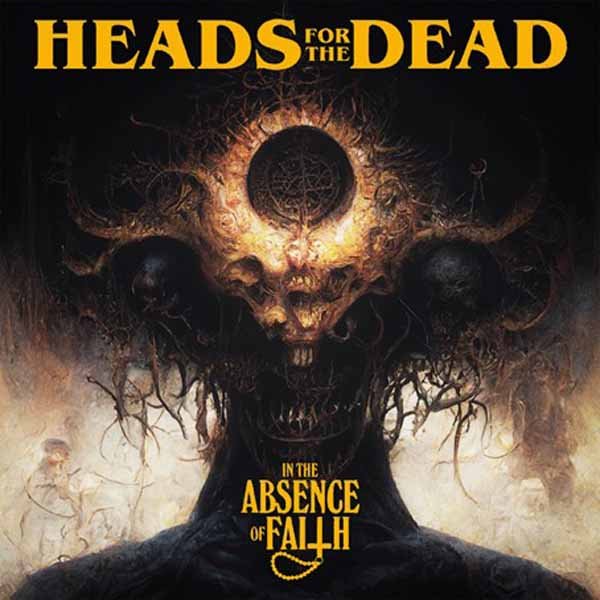 HEADS FOR THE DEAD IN THE ABSENCE OF FAITH VINYL MINI LP - punk to funk heaven