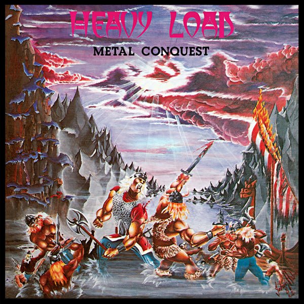 HEAVY LOAD METAL CONQUEST (+ CD) VINYL LP - punk to funk heaven