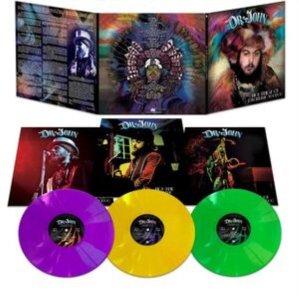 High Priest of Psychedelic Voodoo Artist Dr. John Format: 3lp Vinyl / 12" Album Coloured Vinyl Label:Cleopatra Records - punk to funk heaven