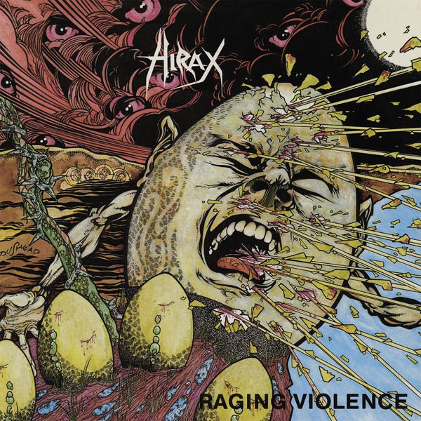 HIRAX RAGING VIOLENCE Compact Disc - punk to funk heaven