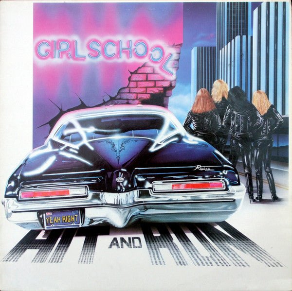 Hit And Run (Blue Marble Vinyl) Artist GIRLSCHOOL Format:LP Label:RENAISSANCE RECORDS - punk to funk heaven