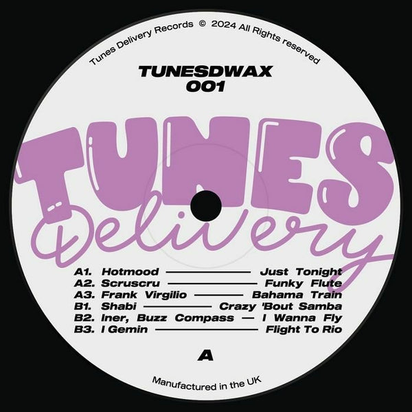 HOTMOOD / SCRUSCRU / FRANK VIRGILIO / SHABI / INER / BUZZ COMPASS / I GEMIN Tunes Delivery Wax (12") - punk to funk heaven