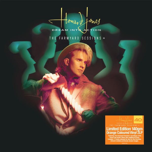 HOWARD JONES DREAM INTO ACTION - THE FARMYARD SESSIONS (LIMITED EDITION ORANGE VINYL 2LP) Vinyl Double Album - punk to funk heaven