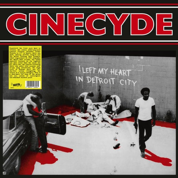 I left my heart in Detroit City Artist Cinecyde Format:Vinyl / 12" Album Coloured Vinyl (Limited Edition) Label:Radiation Reissues - punk to funk heaven
