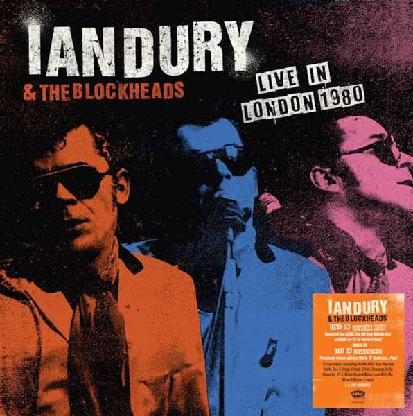 IAN DURY LIVE IN LONDON (2CD) Compact Disc Double - punk to funk heaven