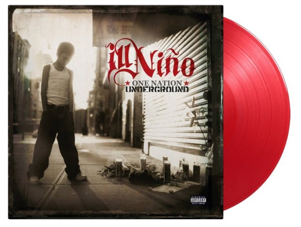 ILL NIÑO ONE NATION UNDERGROUND (TRANS RED VINYL) VINYL LP - punk to funk heaven
