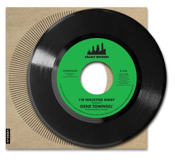 I'm Walking Away GENE TOWNSEL 7" Vinyl - punk to funk heaven